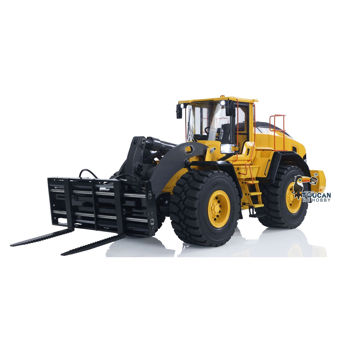 1:14 RC metal wheel loader Volvo E260L with ST8 remote control system
