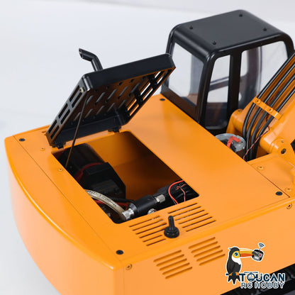 Metal RC JDM Excavator 1/12 Scale Yellow Assembled