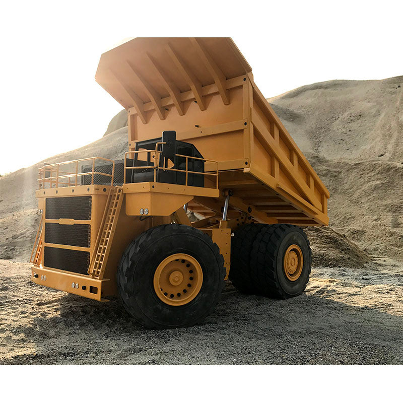 Finished JDM RC mine dump truck hydraulic system with I6S transmitter
