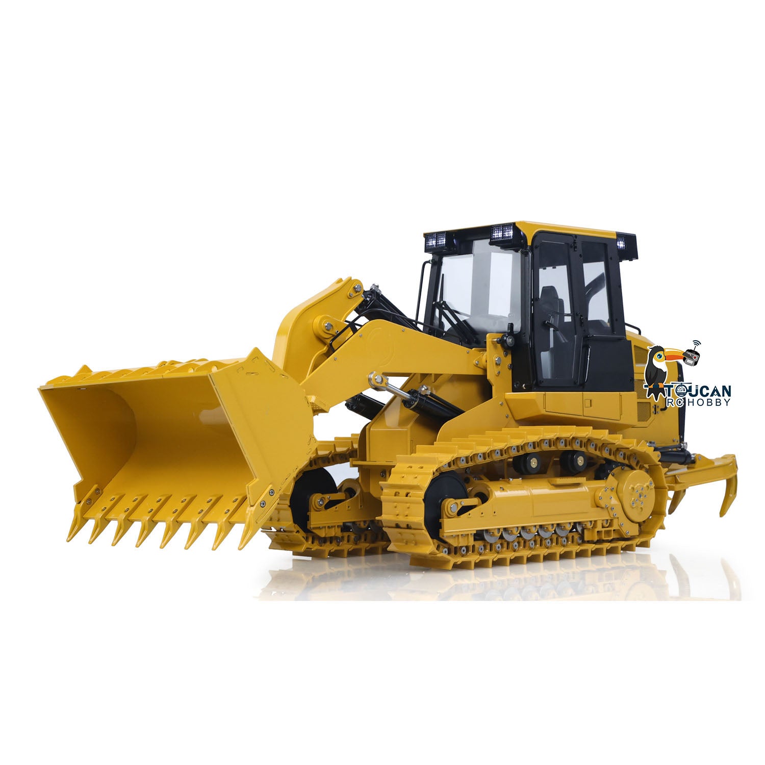 Assembled 1/14 RC CAT963D Tracked Loader Model
