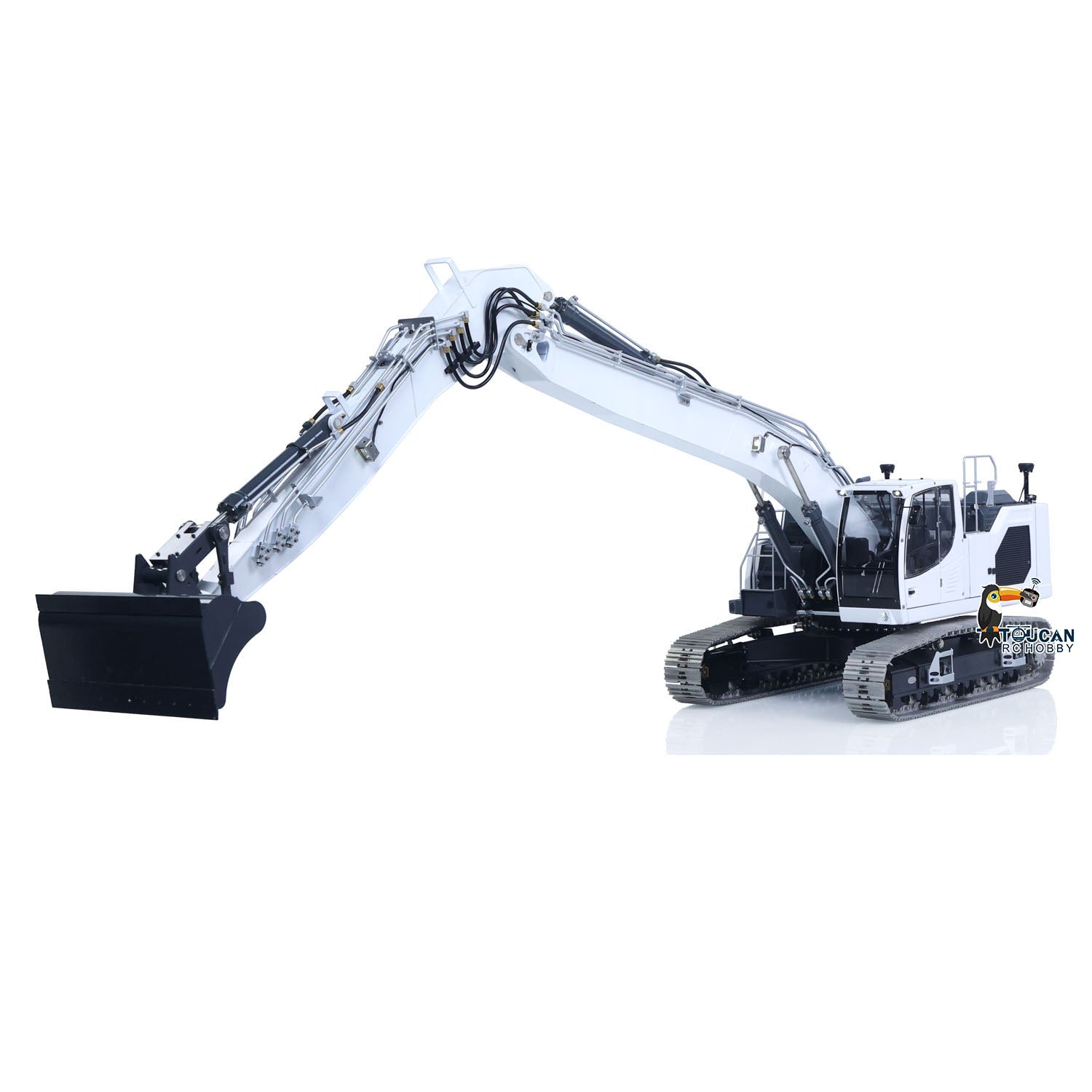 1/14 RC hydraulic excavator metal track construction vehicle model
