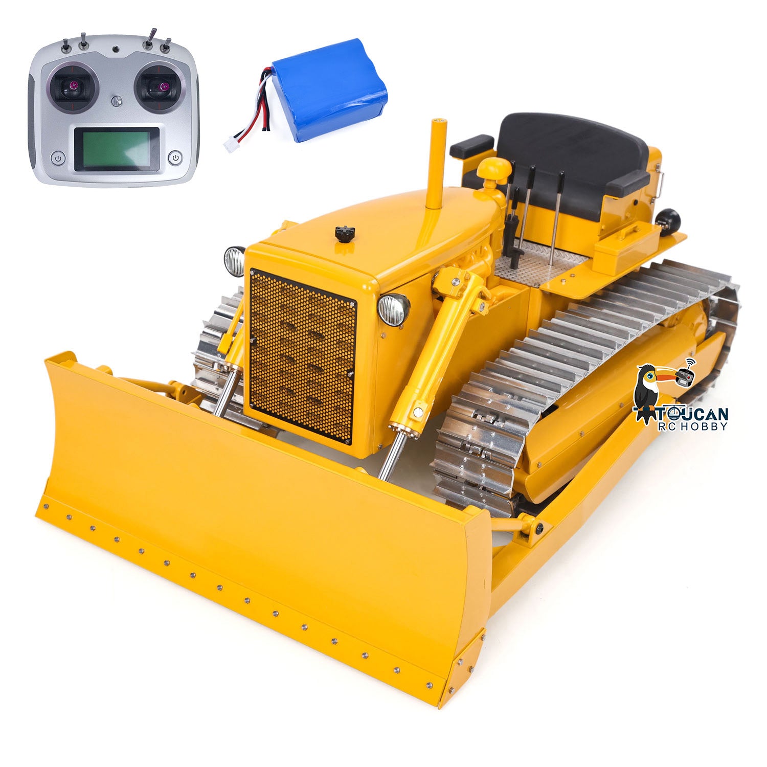 Metal RC MD Bulldozer 1/14 Scale Caterpillar D7