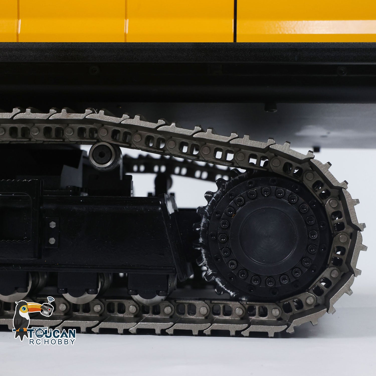 Full metal wheels and tracks hydraulic remote control engineering excavator
