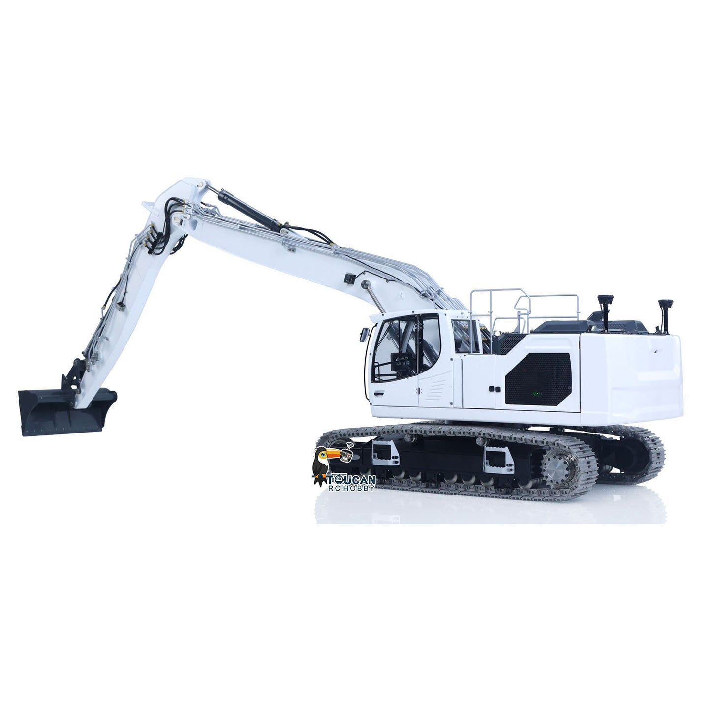 LS metal hydraulic excavator Aoue LR945 long arm RC construction model
