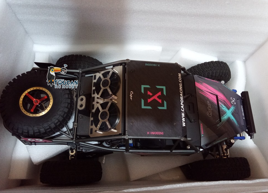 Second‑hand QueenX Ford Bronco Ultra4 RC Crawler Equipped with MT12 Remote, Battery and Charger
