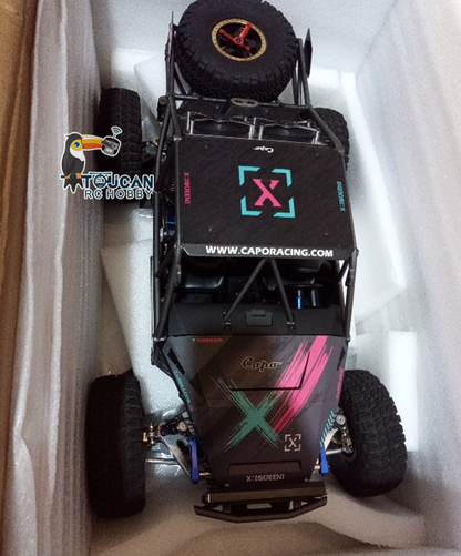 1/8 Scale 4WD Offroad RC Truck QueenX Toucan Bronco Ultra4 Ready‑to‑Run with Sound, Light and Smoke System
