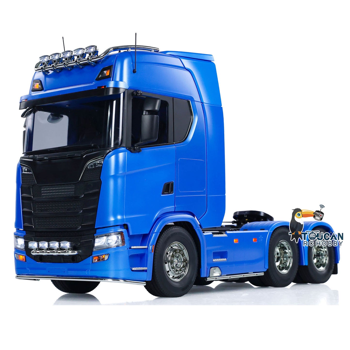 Fully Assembled RC Tractor Model
