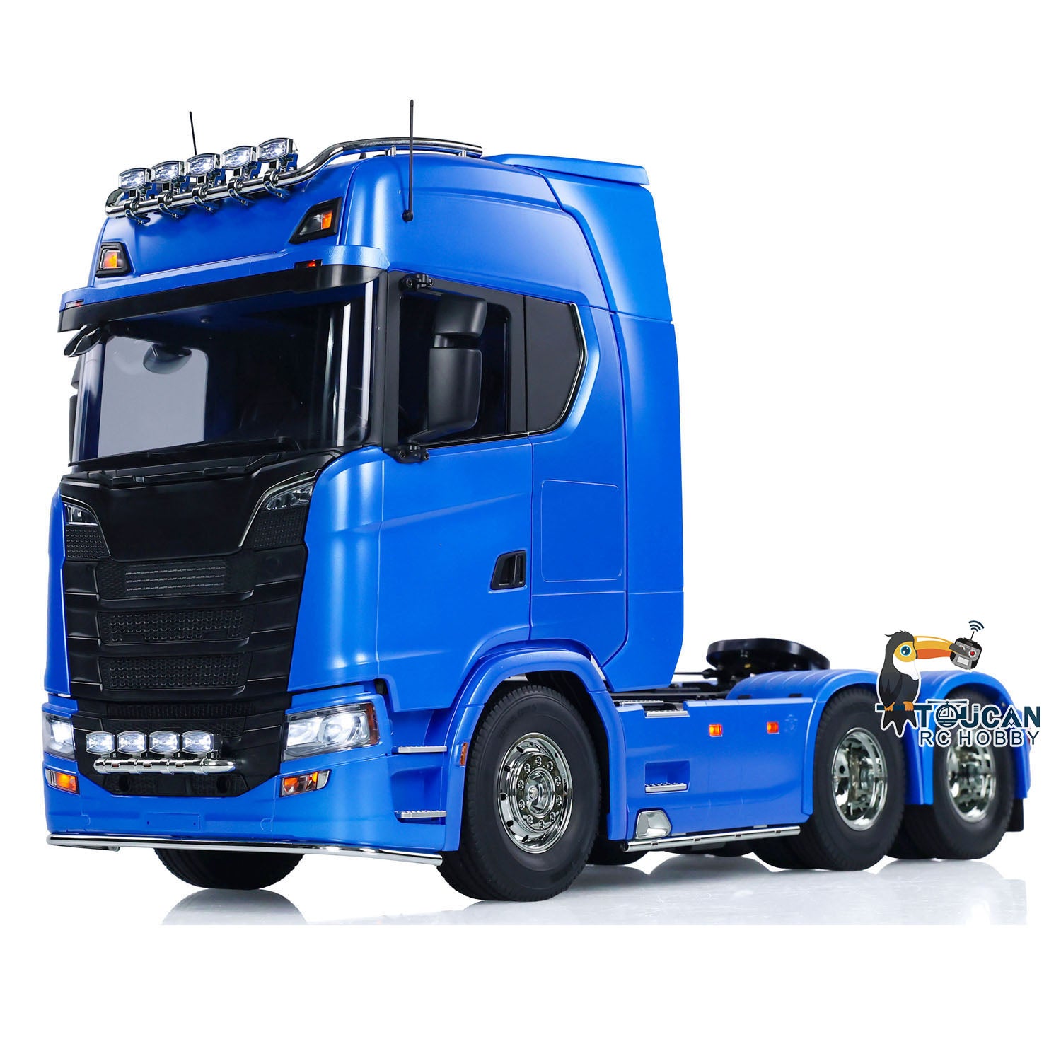 Fully Assembled RC Tractor Model

