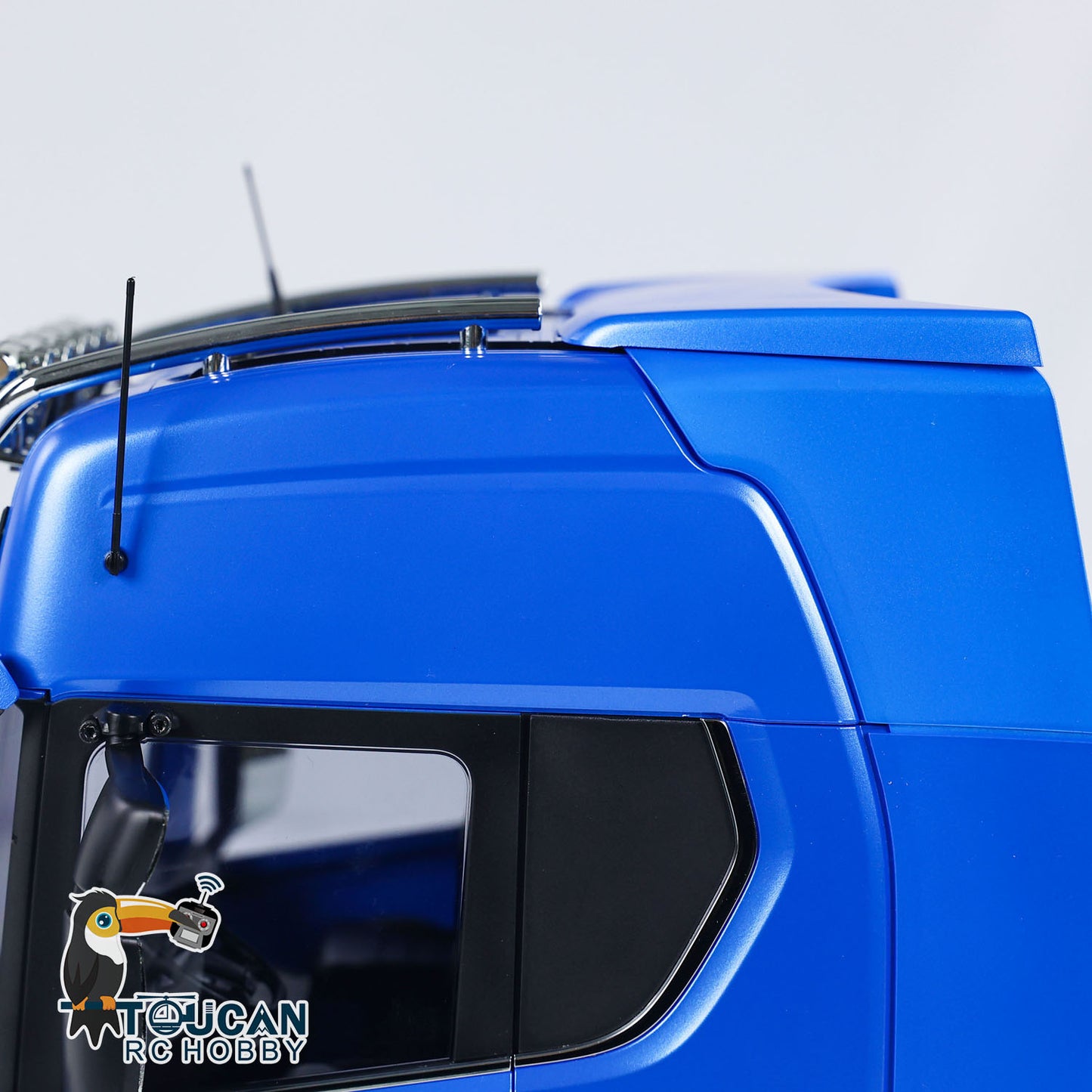 Blue Metal RC Transport Truck
