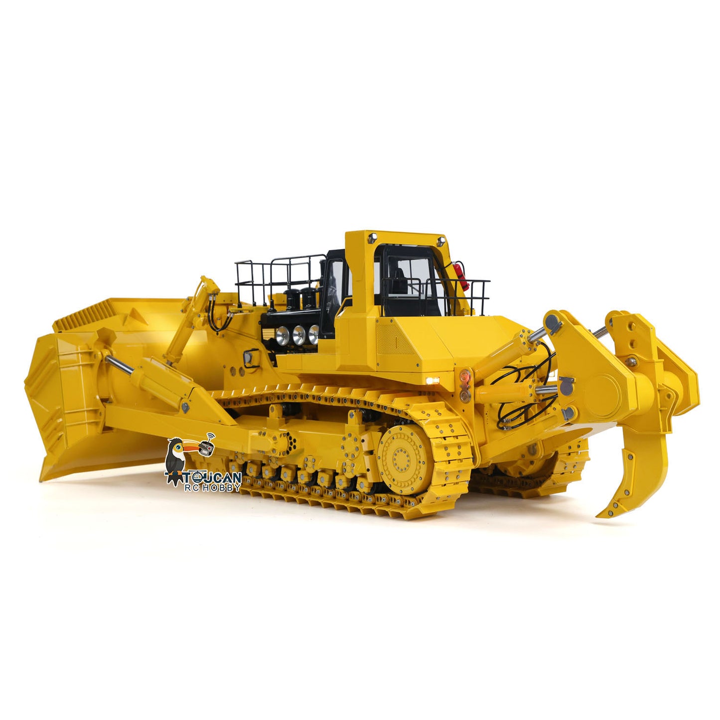 x14 transmitter matched rc construction bulldozer ready to use
