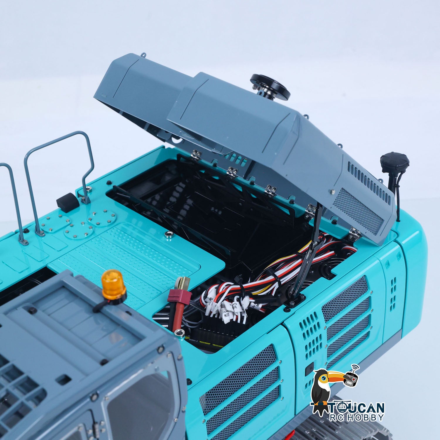 RC Excavator SK500 with Light Set and Remote Battery