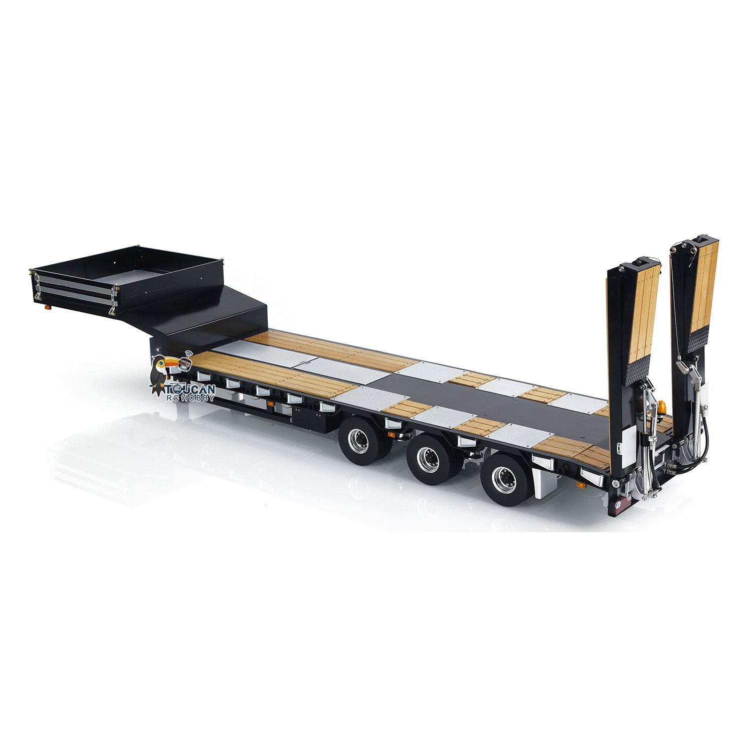 Full hydraulic RTR tow trailer with EL005 light group accessory
