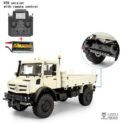 Full metal body remote control light truck
