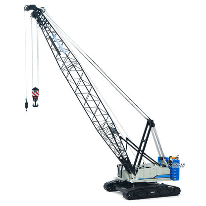 fully assembled 1to14 scale metal track truss crane built in light and sound module rc construction model
