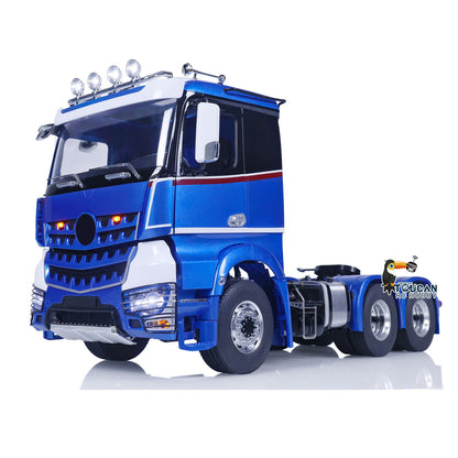 RC freight tractor equipped with motor ESC servo EL‑007 light sound system
