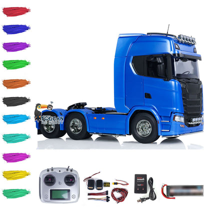Metal Blue Painted RC Truck
