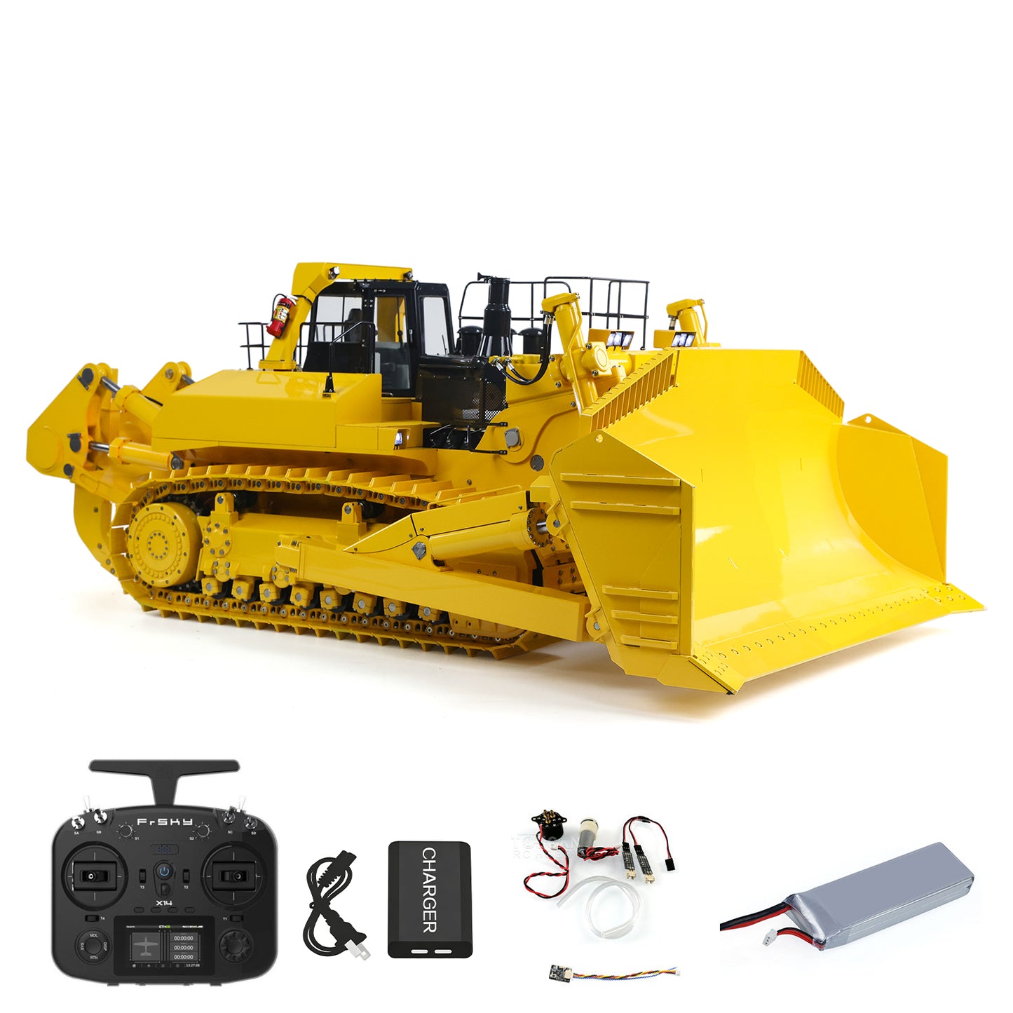 Metal JDMODEL 1/14 RC Bulldozer 575