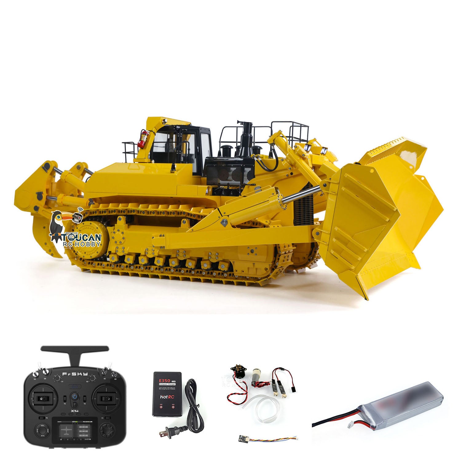 16 channel receiver remote control bulldozer model full function
