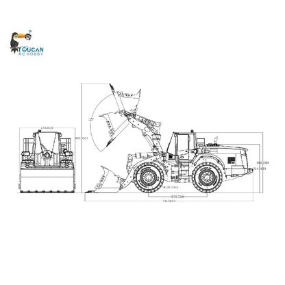 MTM Model RC Hydraulic Loader
