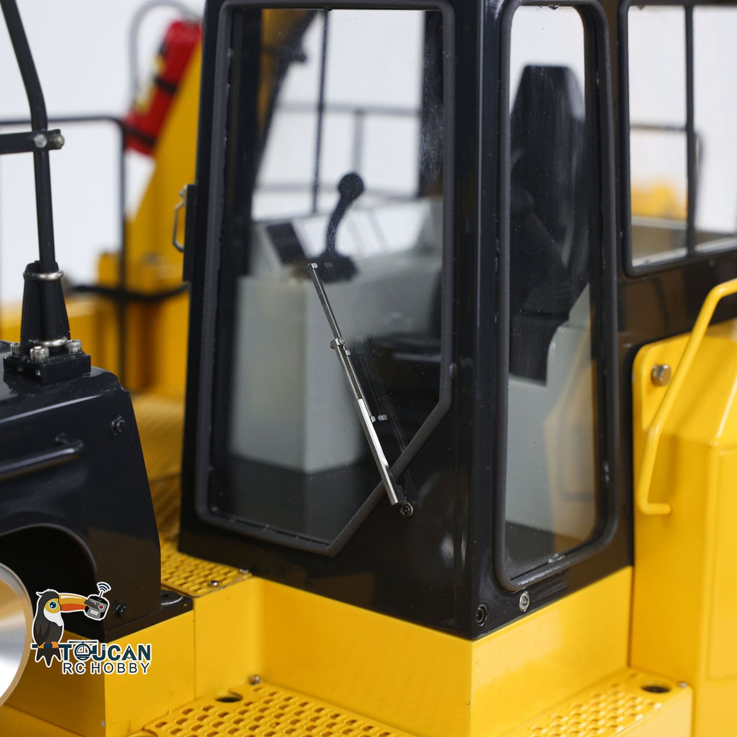 original factory painted metal dozer finished assembly showcase
