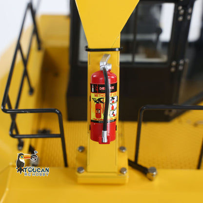 16ch receiver installation detail on hydraulic dozer model
