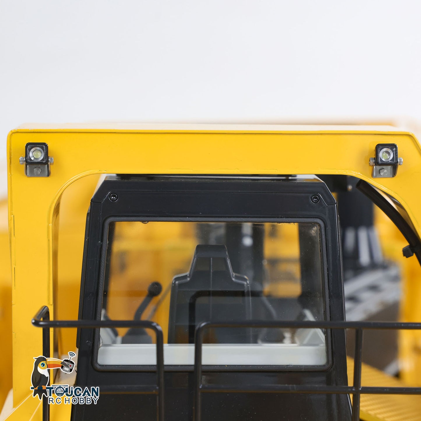 complete accessories display of metal hydraulic rc bulldozer
