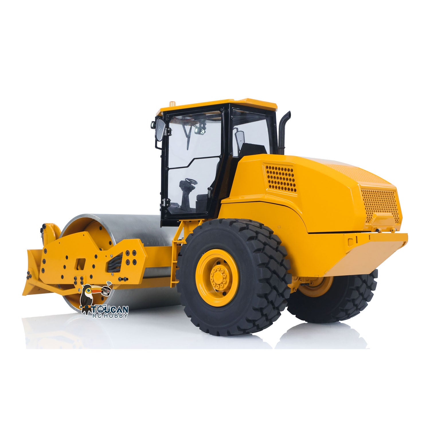 ST8 radio control hydraulic road roller complete with matching charger
