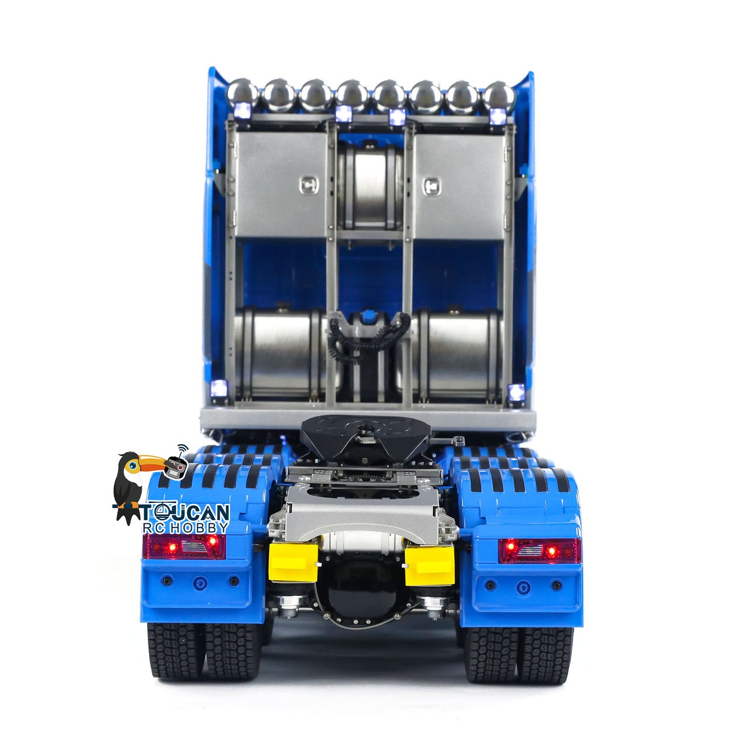 Realistic smoke effect heavy remote control tractor car
