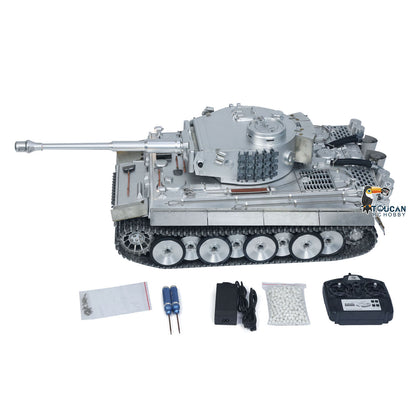 RC tank with BB shooting function and vivid hull recoil action
