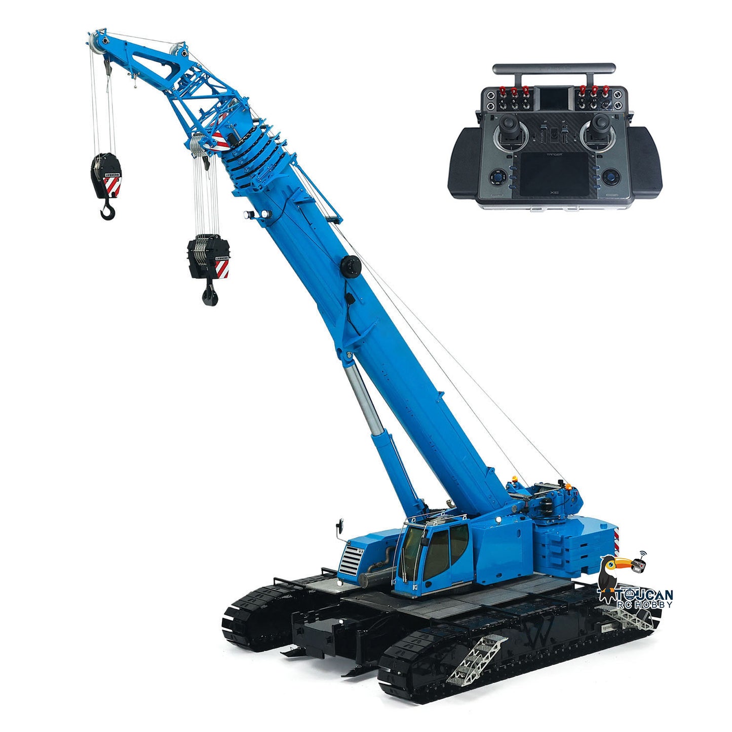 Assembled RTR track crane factory paint finish integrated light sound system motor servo ESC
