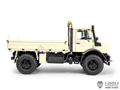 RC truck with three speed transmission gearbox

