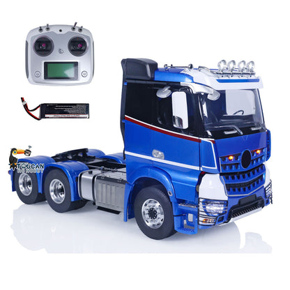 1/14 TOUCAN Leisu 1851 3363 high roof RC tractor with 6x6 metal chassis
