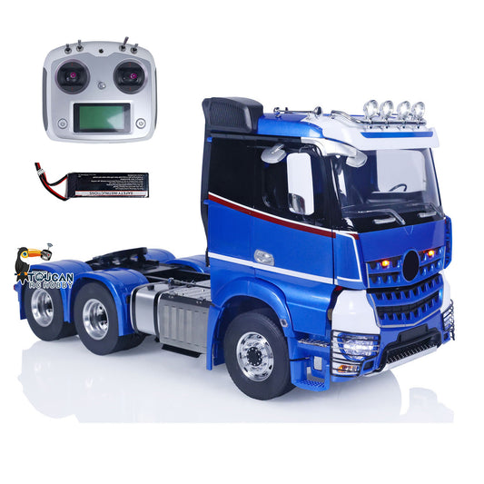 1/14 TOUCAN Leisu 1851 3363 high roof RC tractor with 6x6 metal chassis
