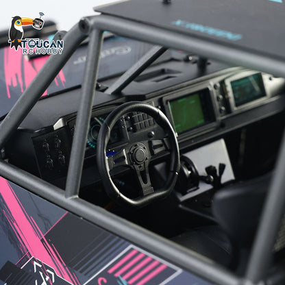 All round functional rc offroad crawler for entertainment and display
