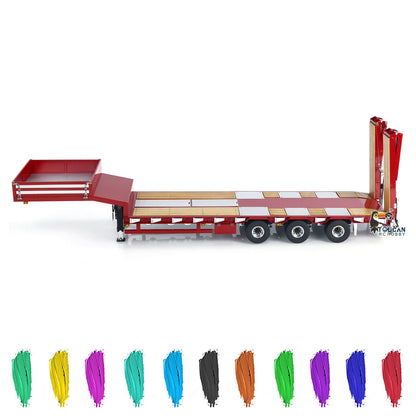 RTR hydraulic flatbed model installed EL005 simulation vehicle lights
