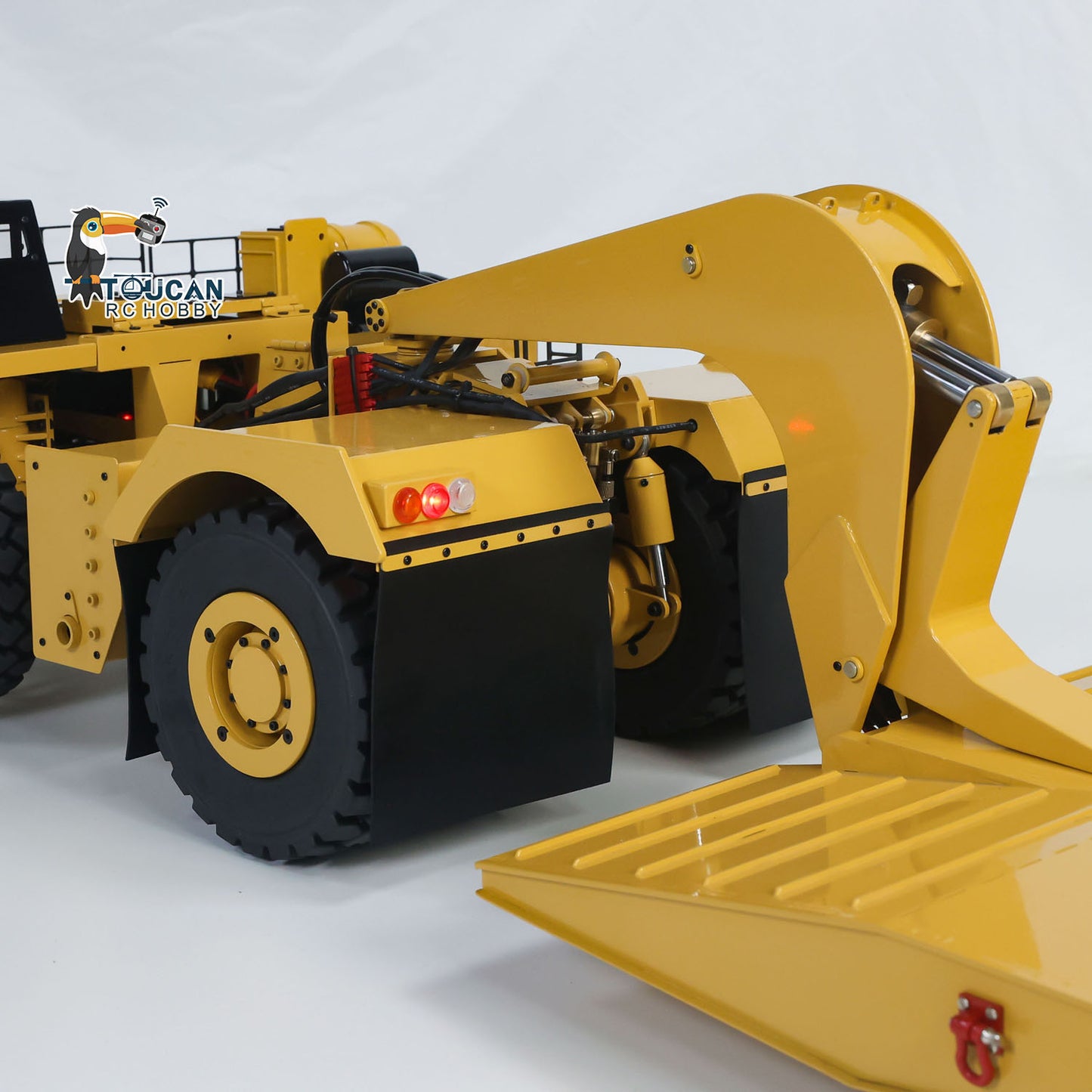 All metal hydraulic remote semi trailer heavy duty mining transport machinery model
