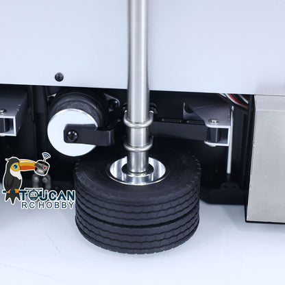 Remote control hydraulic tailgate flatbed trailer with oil pump parts
