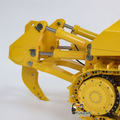 hydraulic system closeup of 1 14 scale rc bulldozer
