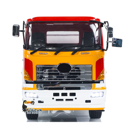 LESU 1/14 6*4 RC Timber Truck Metal Remote Control Flatbed Lorry Trailer