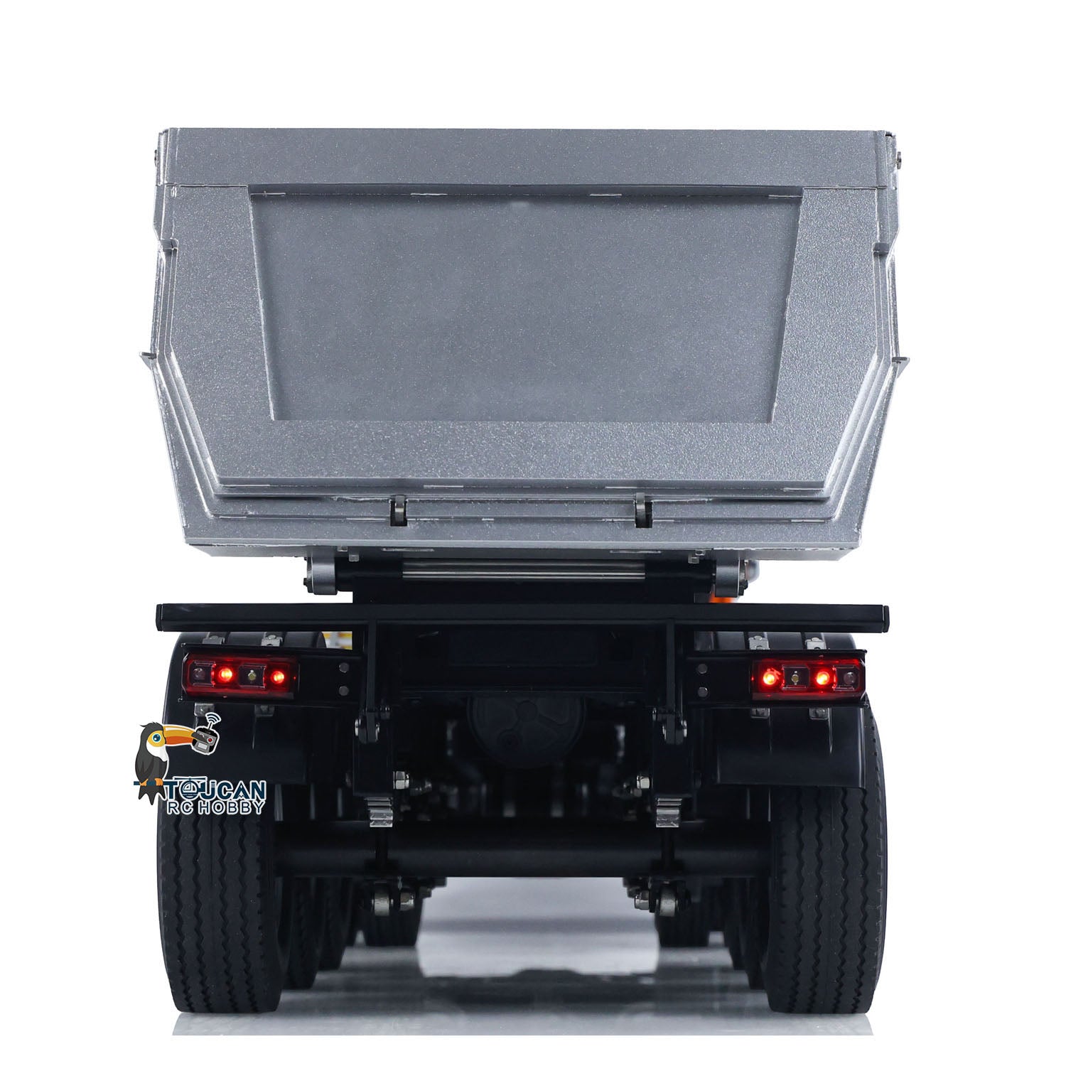1/14 Scale RC Model Truck With Screw Rod Lifting System

