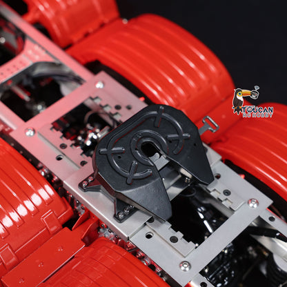 Assembled Metal Chassis 1/14 Scale Heavy‑Duty RC Semi Tractor Unit
