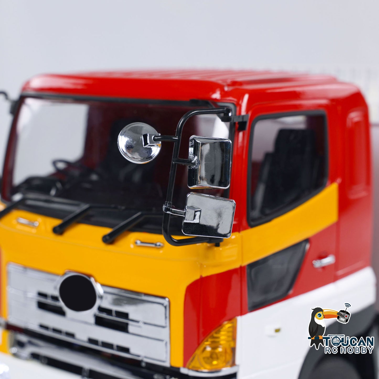LESU 1/14 6*4 RC Timber Truck Metal Remote Control Flatbed Lorry Trailer