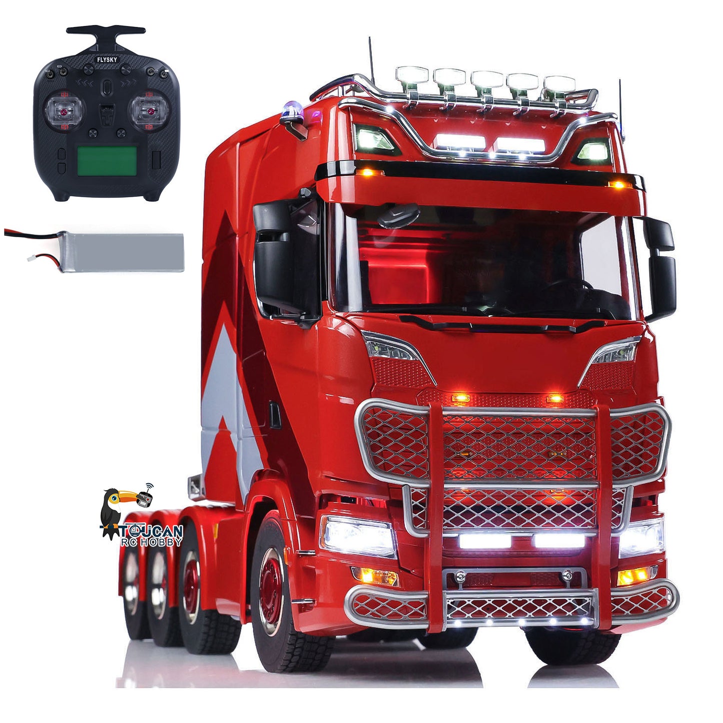 Scania 770S RC Model Featuring ST8 Remote Controller, Battery and Charger
