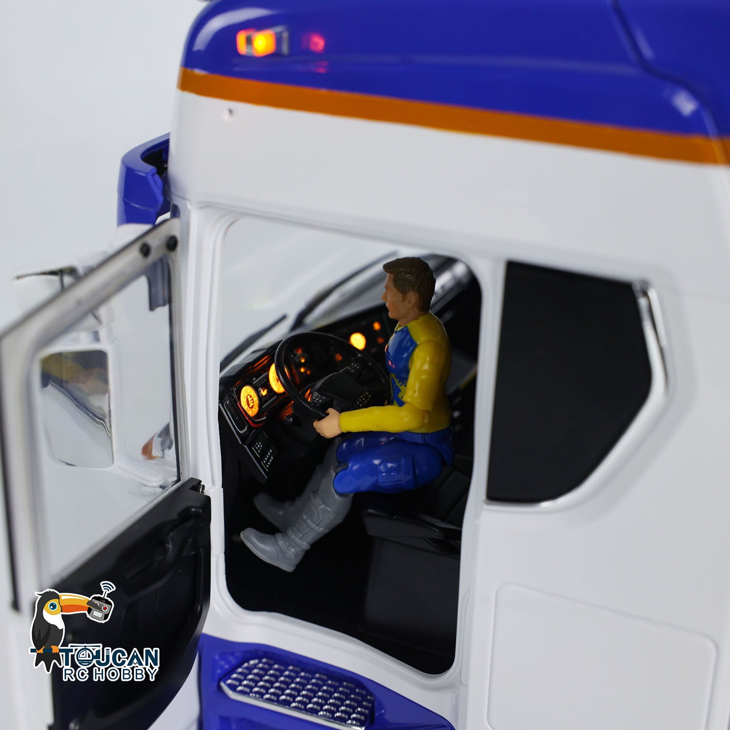 High detail 1:14 Scania 770S 6x6 RC truck, fully assembled finished product with motor ESC servo and all lighting kits
