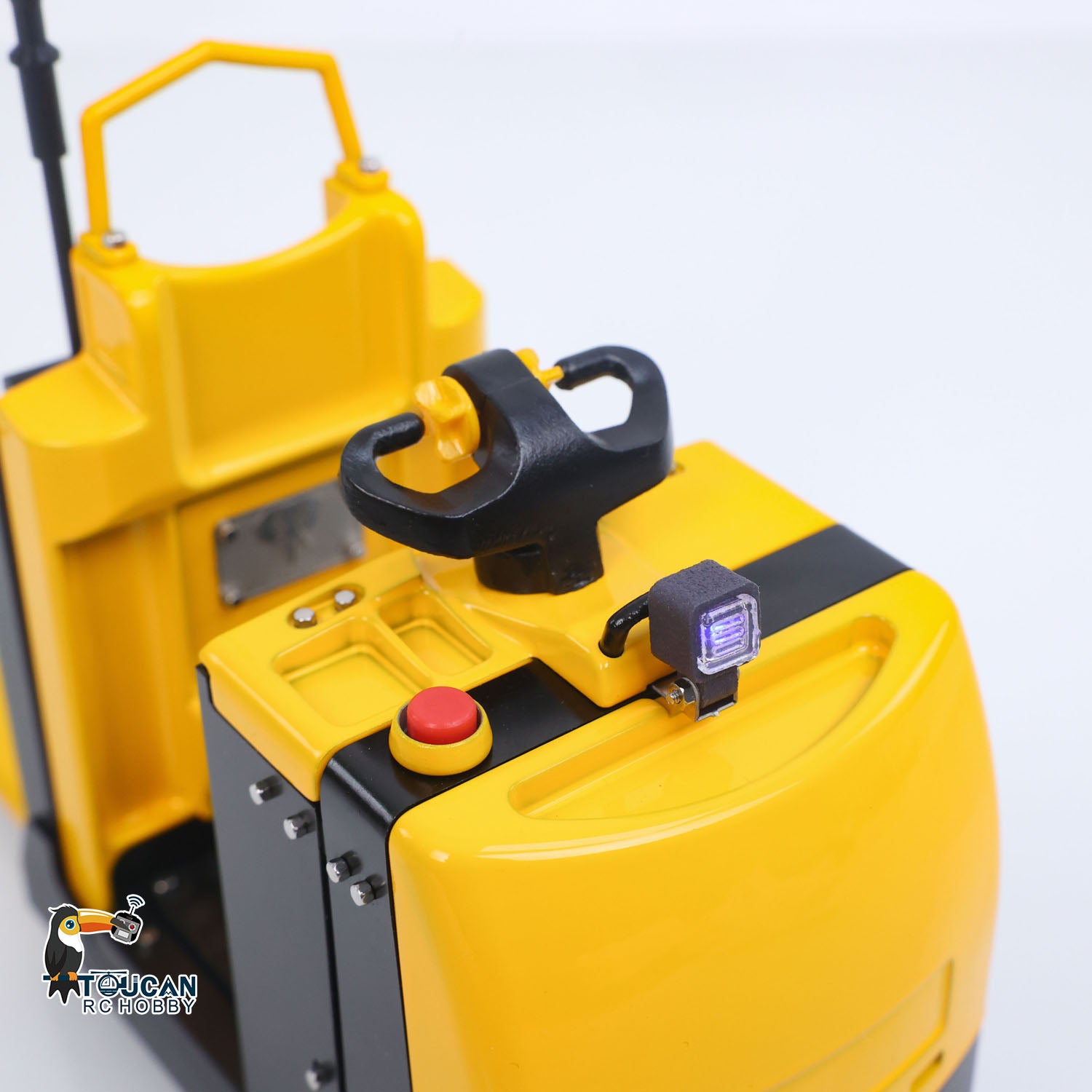 YALE MO55 metal RC forklift built with motor ESC servo and full light sound set
