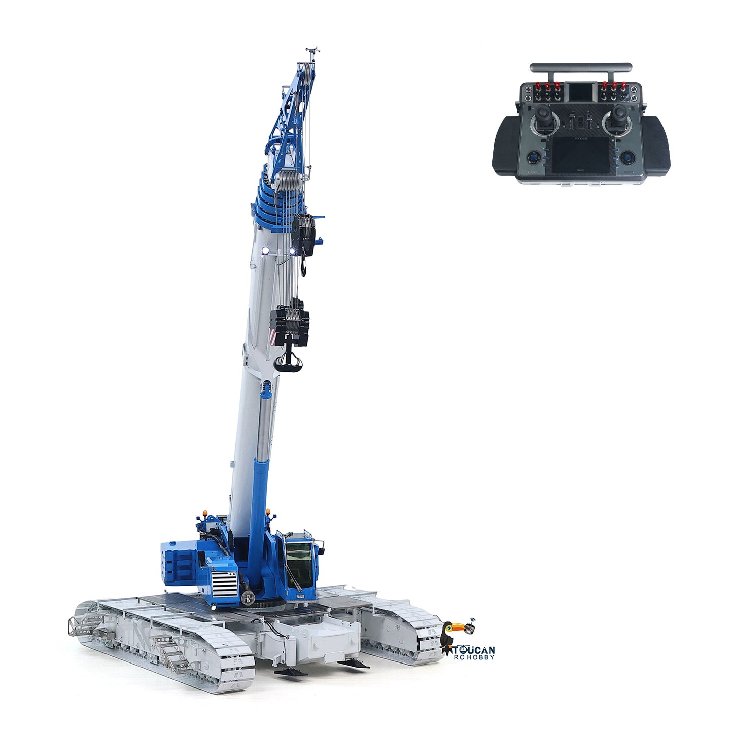 Hydraulic telescopic boom RC track crane with factory original paint complete machine
