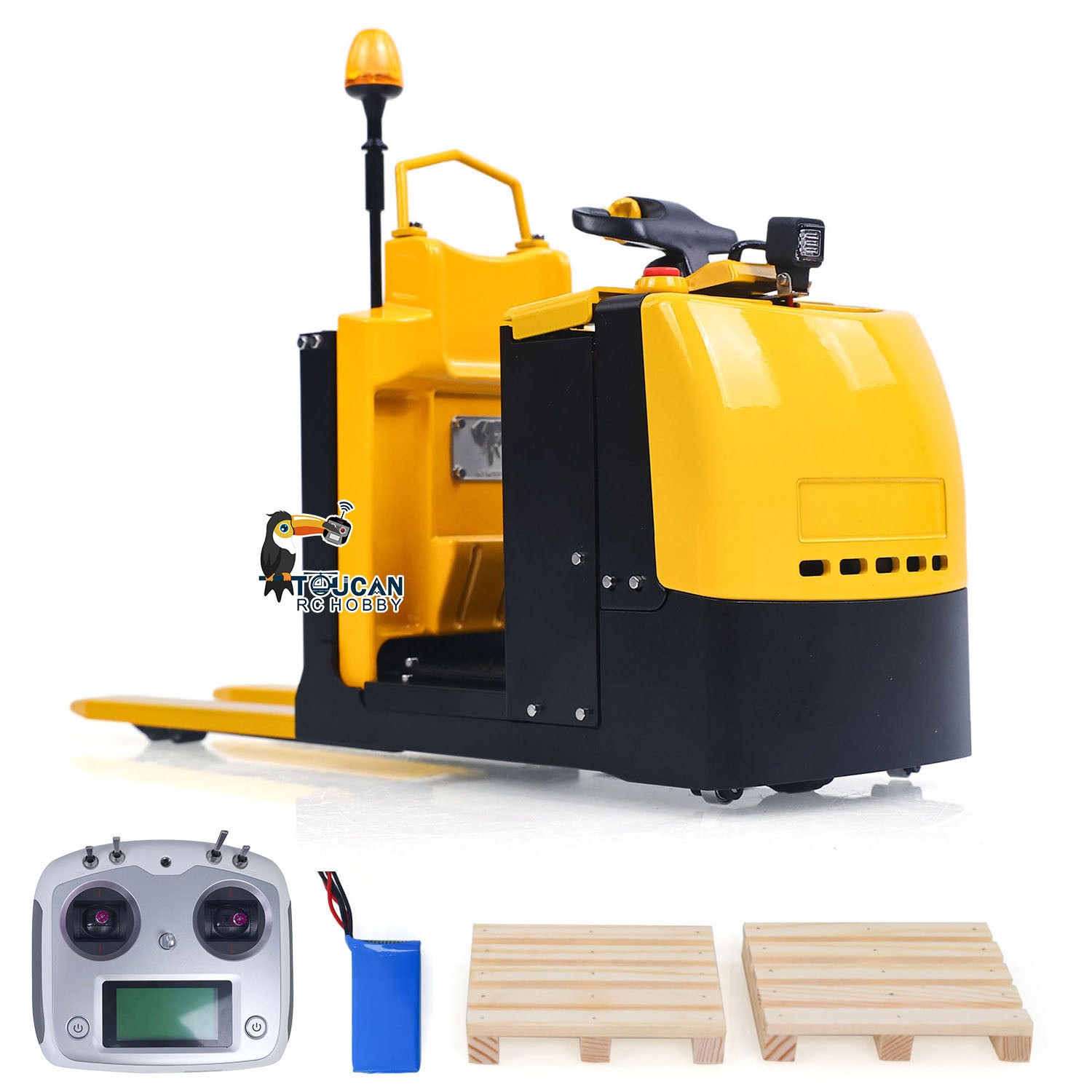 RC YALE MO55 order picker equipped with motor ESC servo light group sound module
