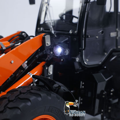 RTR hydraulic metal loader with diff lock light group and sound unit
