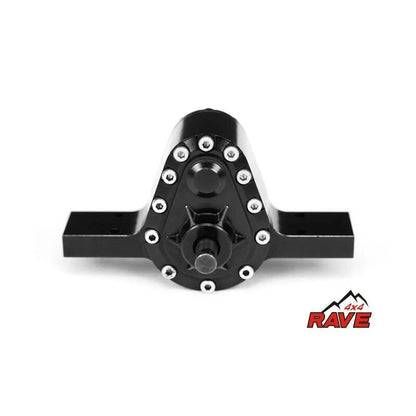 LESU Metal 2/1 Transfer Case Chassis Rail Frame Luggage Carrier for 1/10 Remote Control Crawler Car DIY for Professional RC Modeler