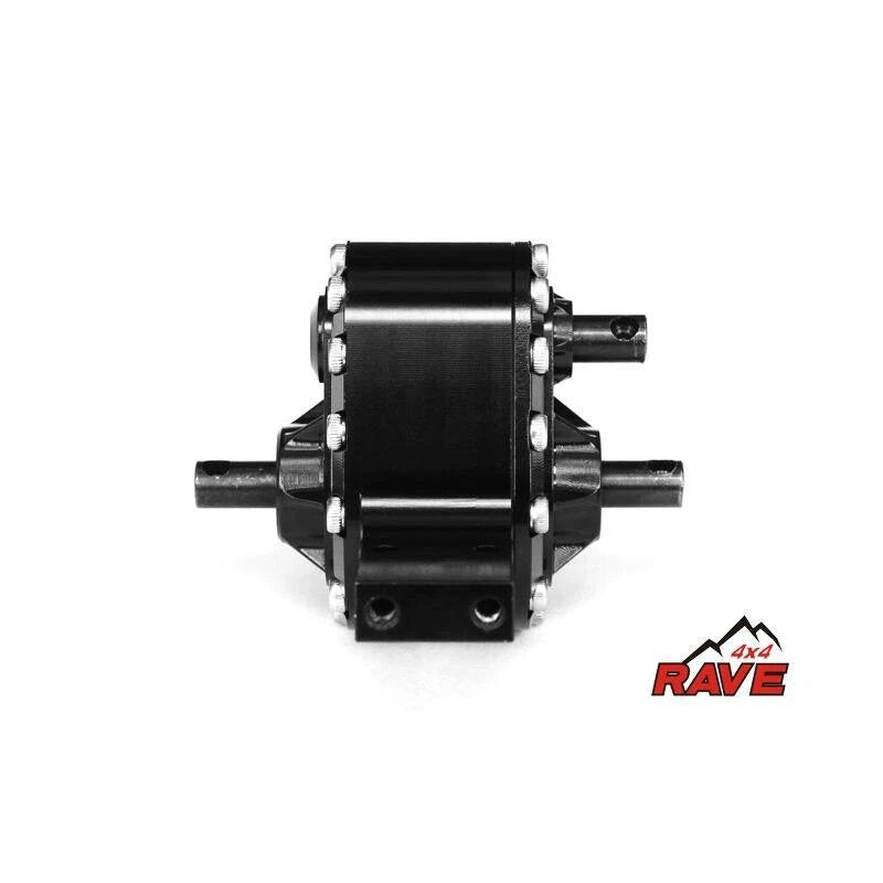 LESU Metal 2/1 Transfer Case Chassis Rail Frame Luggage Carrier for 1/10 Remote Control Crawler Car DIY for Professional RC Modeler